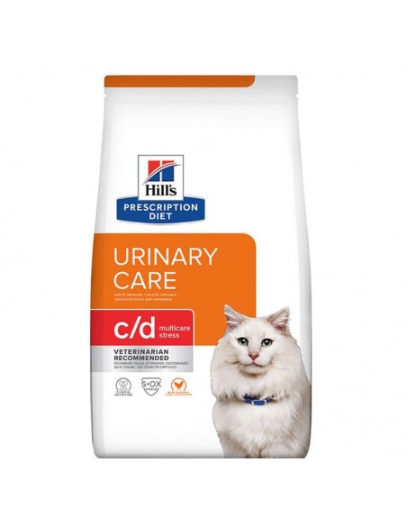 HILL'S C/D Urinary Care Multicare Stress Pollo kg.3- Dietetico Per Gatti