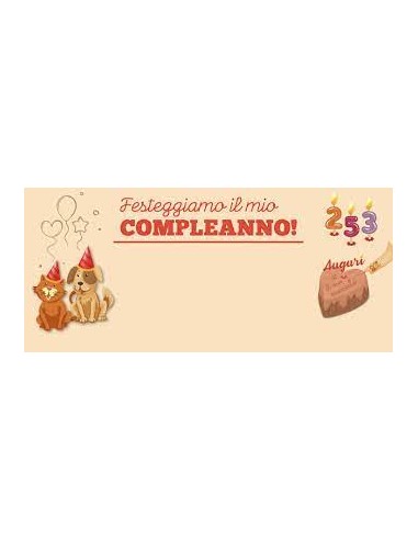 Candelina Numero 5 e Cappelli . Accessori Per Cani