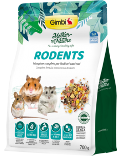 Gimbi Mother Nature Rodents gr 700. Mangime Per Roditori