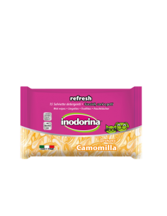 Salviette Inodorina Refresh Occhi /Orecchie Camomilla  15 pezzi . Igiene per Cani e gatti