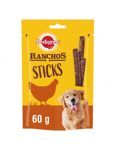 Pedigree  Ranchos Sticks Pollo gr.60. Snack Per Cani