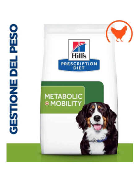Hill's Caninie Metabolic  + Mobility Kg.10. Diete Per Cani