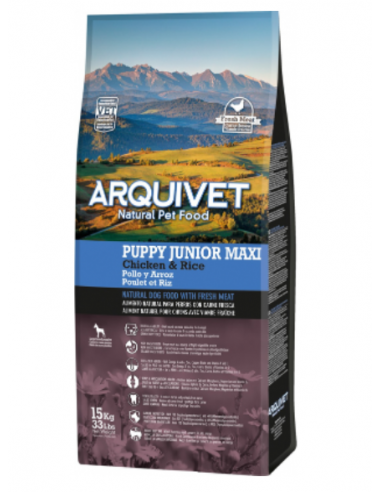 Arquivet Dog puppy Junior Maxi kg 12. Cibo Secco per cuccioli di taglia grande