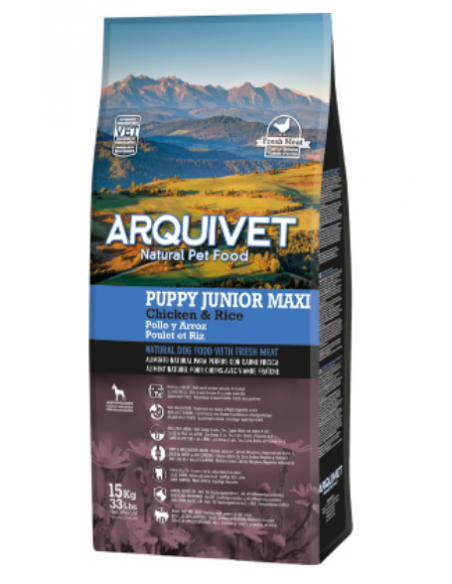 Arquivet Dog puppy Junior Maxi kg 12. Cibo per cuccioli di taglia grande