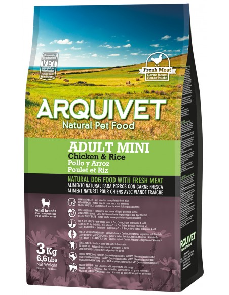 Arquivet Dog Adult mini kg 3. Cibo Secco per cani.