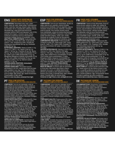 Arquivet Dog Grain Free Tacchino kg 12. Cibo Secco Per Cani