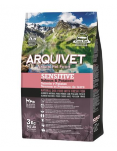 Arquivet Dog Sensitive Salmone e Patate KG.12. Cibo per cani .