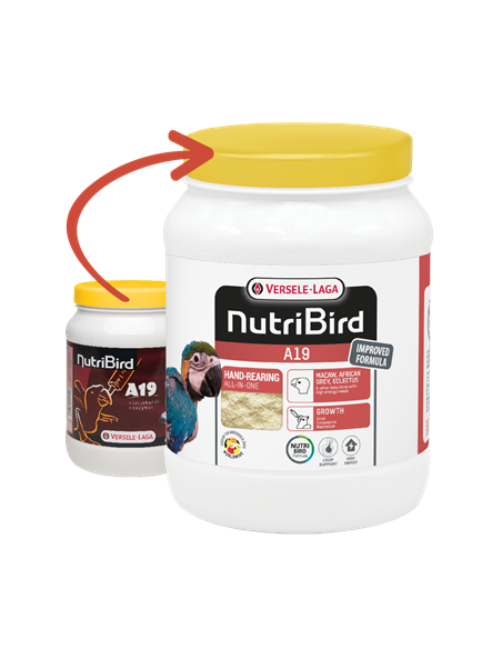 Nutribird A19 Gr 800. Pappa Imbecco Ara . Mangime Per Uccelli