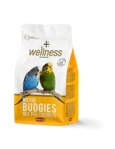 Wellness Cocorite kg 1 (Budgies)Padovan . mangime Per Uccelli