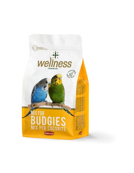 Wellness Cocorite kg 1 (Budgies)Padovan . mangime Per Uccelli