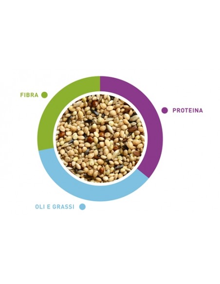 Naturalmix Esotici kg 5. Padovan Mangime Per Uccelli
