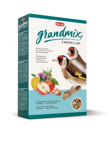 Grandmix Cardellini gr 800 Padovan Mangime per Uccelli
