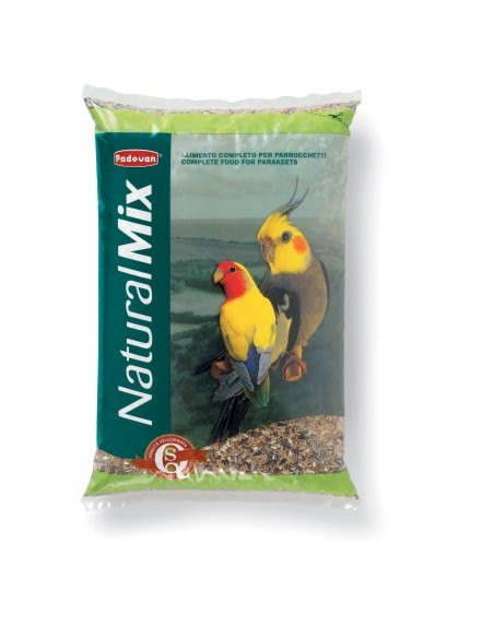 Naturalmix Parrocchetti kg 4,5. Padovan Mangime Per Uccelli