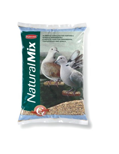 Natural Mix Tortore kg 5 Padovan . Mangime Per uccelli