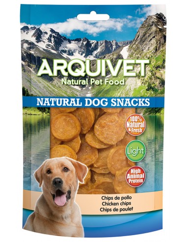Arquivet Chips Di Pollo Gr 100. Snack Per Cani