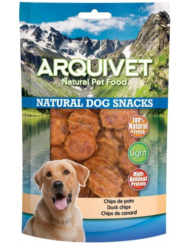 Arquivet Chips Di Anatra gr 100. Snack Per Cani