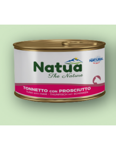Natua Jelly Cat Tonnetto Con Prosciutto gr.85. Cibo Umido Per Gatti