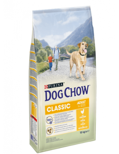 Tonus Dog Chow Classic Pollo kg 10. Mangime Secco Per Cani
