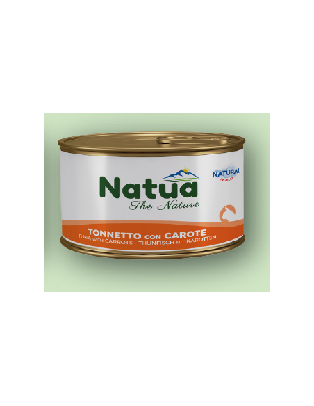 Natua Jelly Cat Tonnetto Con Carote gr.85. Cibo Umido Per Gatti