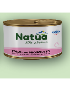 Natua Jelly Cat Pollo e Prosciutto gr.150. Cibo Umido Per Gatti.