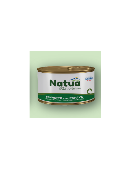 Natua Jelly Cat Tonnetto Con Papaya gr.85. Cibo Umido Per Gatti .