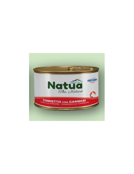 Natua Jelly Cat Tonnetto Con Gamberetti gr.85. Cibo Umido Per Gatti