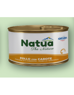 Natua Jelly Dog Pollo e Carote gr.85. cibo Umido Per Cani