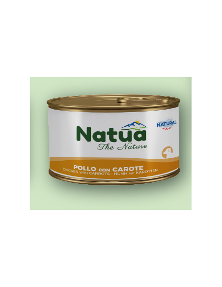 Natua Jelly Dog Pollo e Carote gr.85. cibo Umido Per Cani