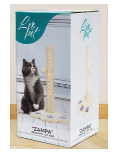 Tiragraffi Zampa 30x30x50h . Tiragraffi Per Gatti 2