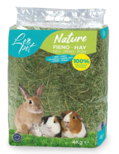 Fieno Nature kg 4. Leopet . Fieno Per Roditori