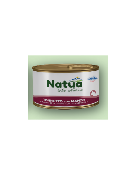 Natua Jelly Cat Tonnetto Con Mango gr.85. Cibo Umido Per Gatti