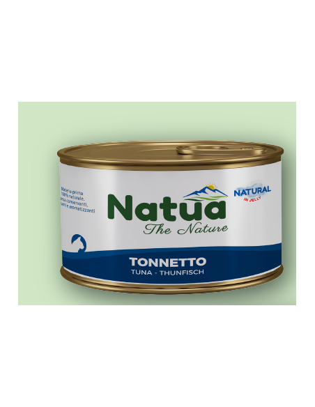 Natua Jelly Dog Tonnetto gr.150. Cibo Umido Per Cani