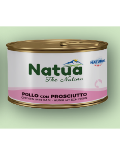 Natua Jelly Cat Pollo con Prosciutto gr.85. Cibo Umido Per gatti