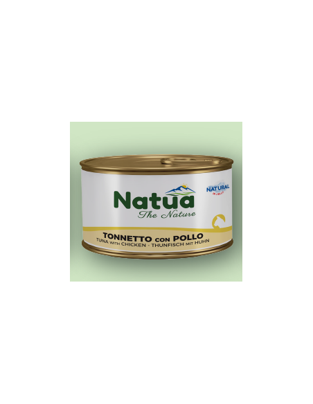 Natua Jelly Cat Tonnetto Con Pollo gr.85. Cibo Umido Per Gatti