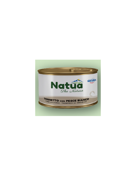 Natua Jelly Cat Tonnetto Con Pesce Bianco gr.85. Cibo Umido Per Gatti