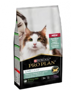 Pro Plan Live Clear Adult Sterilizzato Tacchino kg 1,4. Mangime Per Gatti 2