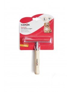 Rastrello Small Con Manico In Legno . Toelettatura per Cani