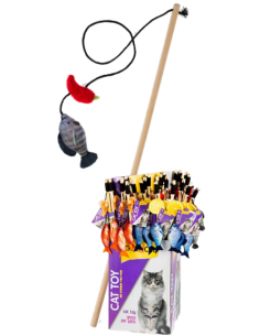 Gimcat Bacchetta Pesce Catnip. Giochi Per Gatti