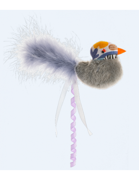 Gimcat Dream Bird Grey. Giochi Per Gatti