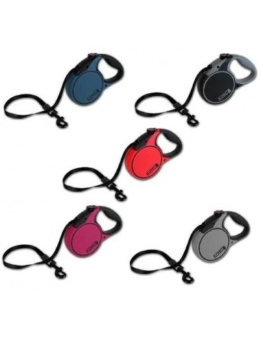 Kong Terrain Misura Xsmall  3 metri. Nero . Guinzaglio Per Cani