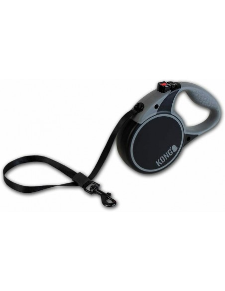 Kong Terrain Misura Media 5 metri. Grigio. Guinzaglio Per Cani