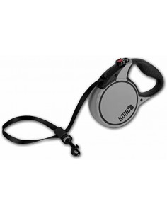 Kong Terrain Misura Media 5 metri. Grigio. Guinzaglio Per Cani