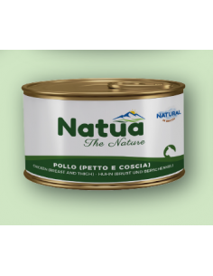 Natua Broth Cat Pollo (Coscia petto) gr.85. Mangime Umido Per Gatti