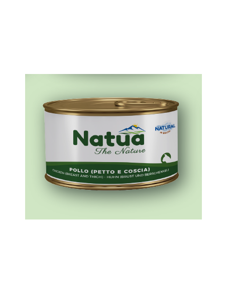 Natua Broth Cat Pollo (Coscia petto) gr.85. Mangime Umido Per Gatti