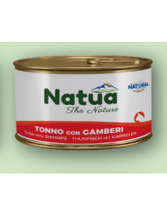 Natua Broth Cat Tonno Con Gamberi gr.85. Mangime Umido Per Gatti