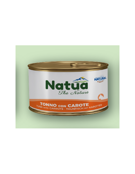 Natua Broth Cat Tonno Con Carote gr.85. Mangime Per Gatti