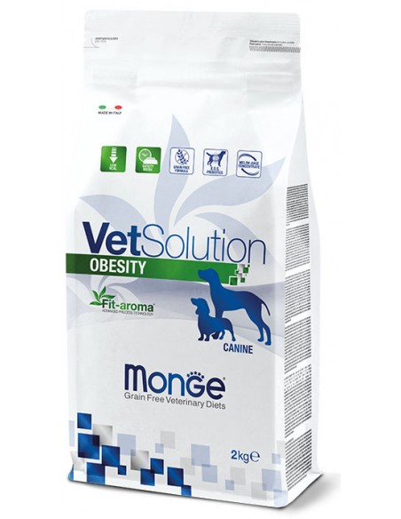 Monge Vet Solution Canine Obesity kg 12. Dietetico Per cani
