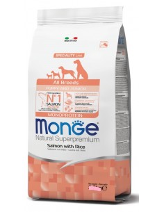 Monge Puppy Salmone e Riso All Breeds gr 800. Crocchette Per Cani- Puppy
