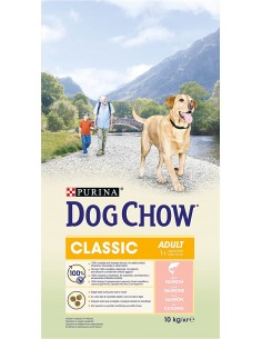 Tonus Dog Chow Classic Salmone kg 10. Mangime Secco Per Cani 2