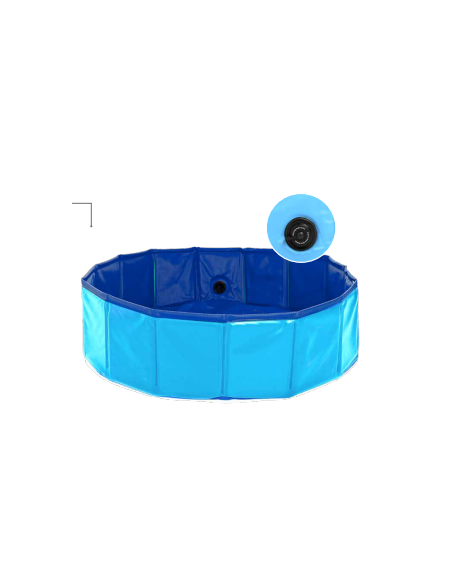 Piscina Per Cani Medium 120x30x30 cm . Accessori Per Cani